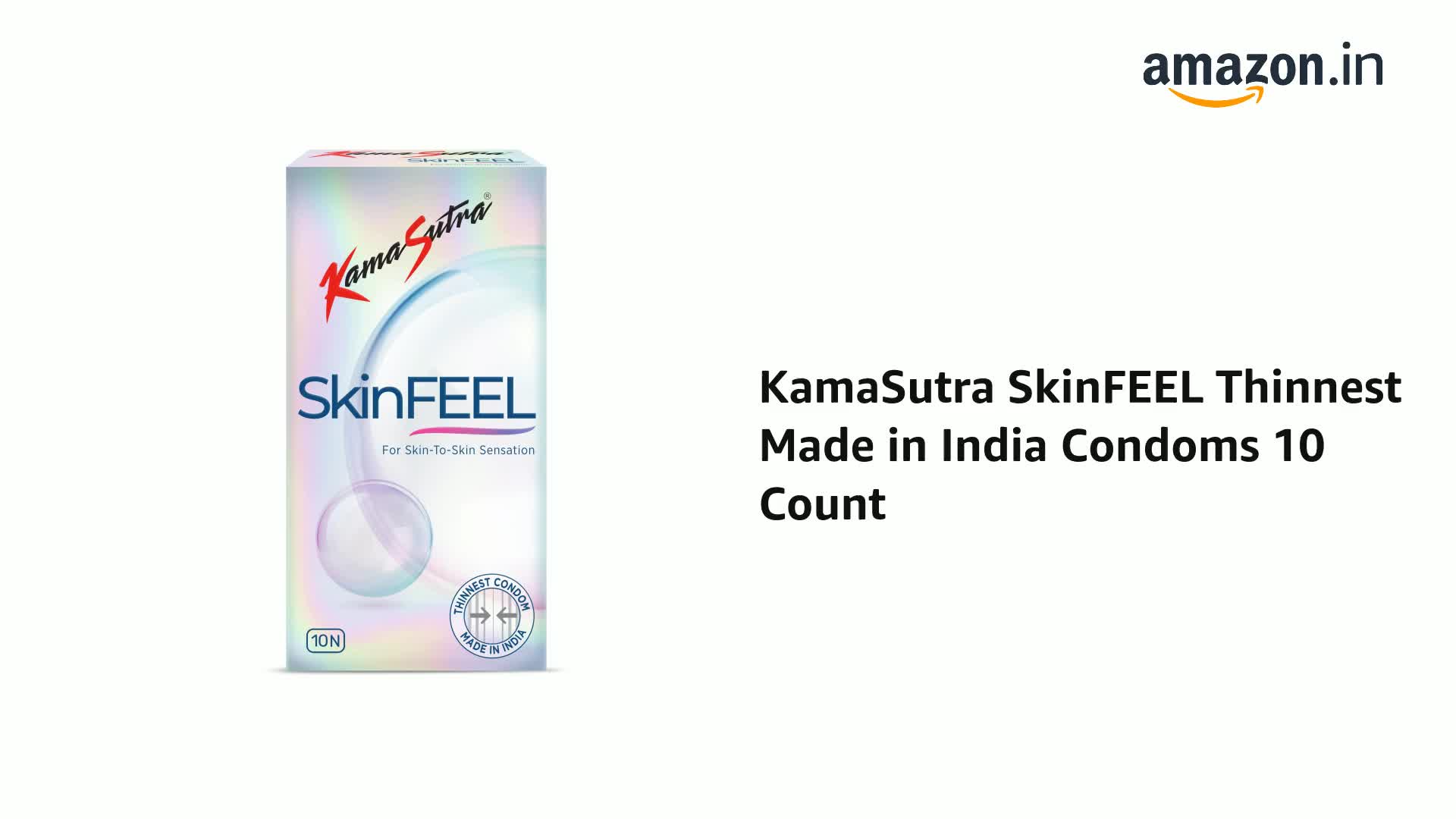 KamaSutra SkinFEEL Thinnest Condom