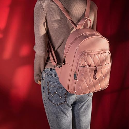 Comfabie women's quilted backpack set