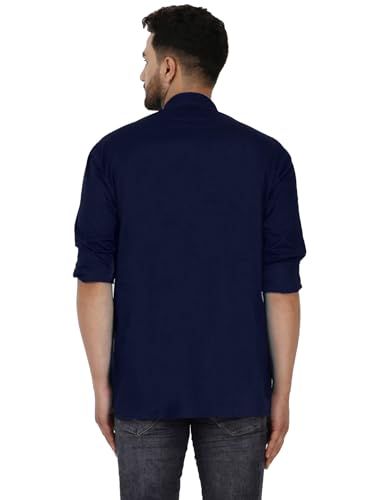 Men's Pure Cotton Solid Kurta
