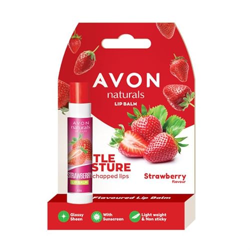 Avon Naturals Lip Balm, Strawberry