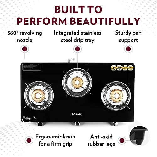 Borosil Magnum Gas Stove