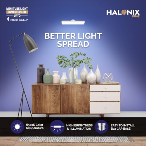 Halonix 10W Rechargeable Emergency B22D