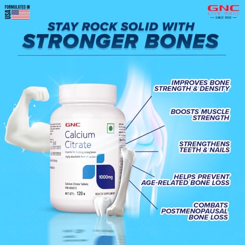 GNC Calcium Citrate 1000mg