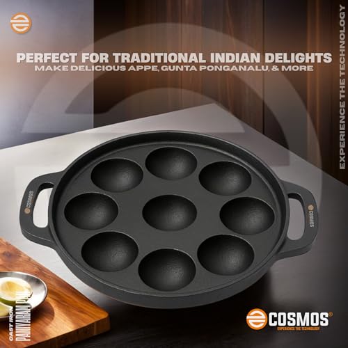 E-COSMOS® Pre Seasoned Cast Iron