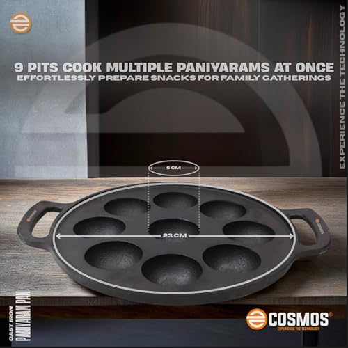 E-COSMOS® Pre Seasoned Cast Iron