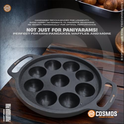 E-COSMOS® Pre Seasoned Cast Iron