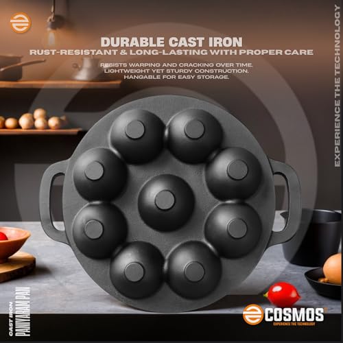 E-COSMOS® Pre Seasoned Cast Iron