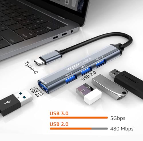 Amazon Basics USB-C Multiport Adapter