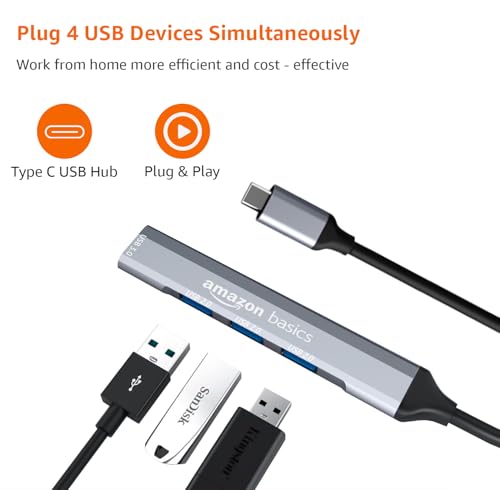 Amazon Basics USB-C Multiport Adapter