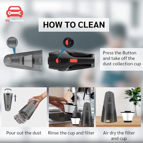 GoMechanic Wireless Portable Vacuum Cleaner