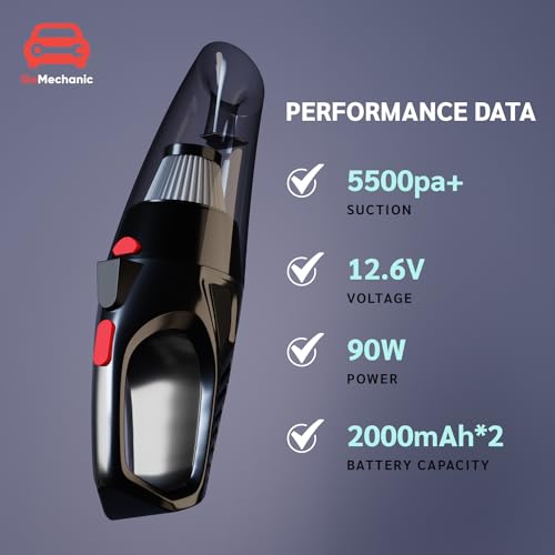 GoMechanic Wireless Portable Vacuum Cleaner