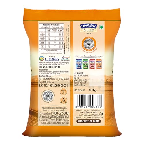Daawat Rozana Super Basmati Rice
