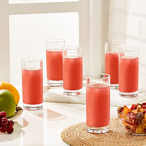 Amazon Brand - Solimo Glass Set (275ml, Transparent) - Set of 6 - Image 3