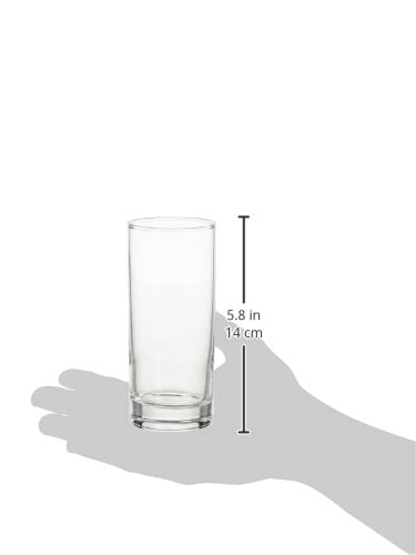 Amazon Brand - Solimo Glass Set (275ml, Transparent) - Set of 6 - Image 4