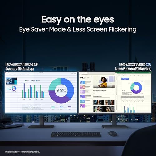 Samsung 24" S3 Flat Monitor|Super