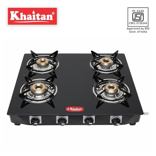 Khaitan Tempered Glass 4 Burner