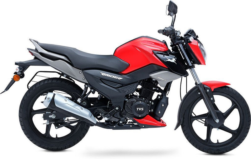 TVS Raider (Drum) Booking for Ex-Showroom Price(Striking Red)