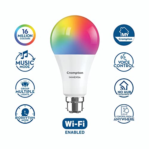 Crompton 9-Watt B22 WiFi Smart