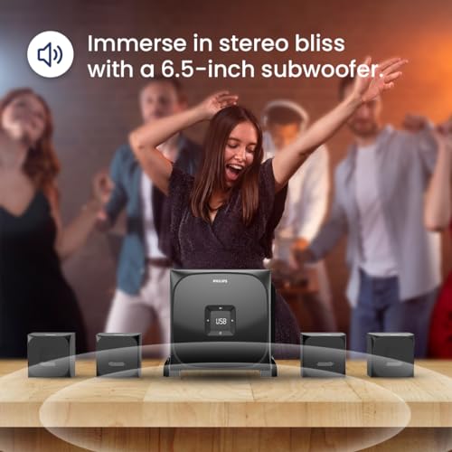 Philips Audio SPA8170B 4.1Ch 100W