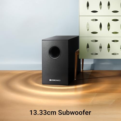 ZEBRONICS 120 Watts Soundbar, Home