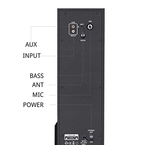 AKAI Tower Speaker 60W RMS