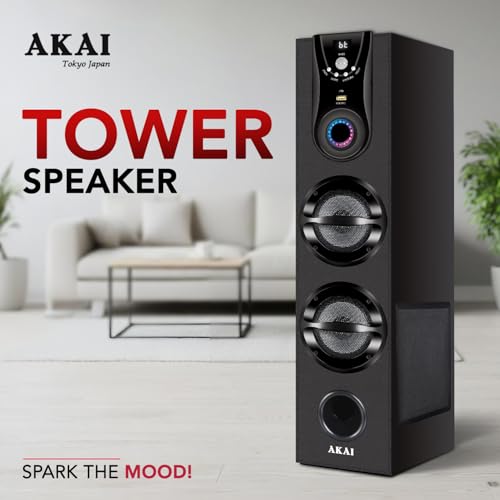 Akai HA-TS50 50W Bluetooth Tower