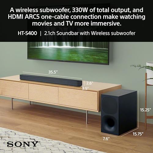 Sony HT-S400 2.1ch soundbar