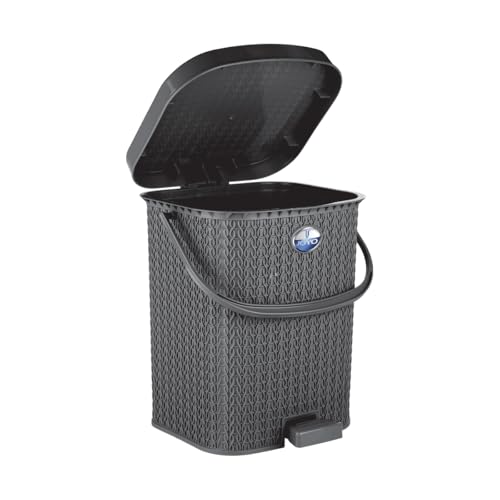 Joyo Knit Plastic Pedal Dustbin