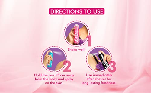 Eva Fresh+Fresh +Fresh Deo Spray 150 ml (Pack of 3) - Image 4