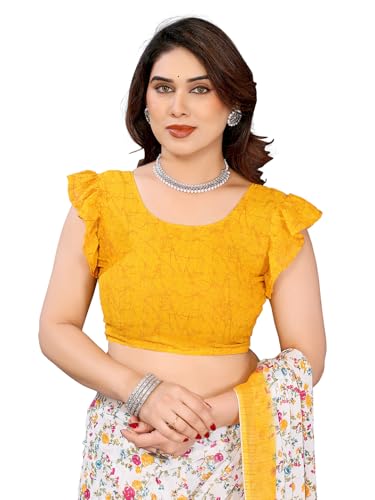 KASHVI SAREES Women's Printed Georgette