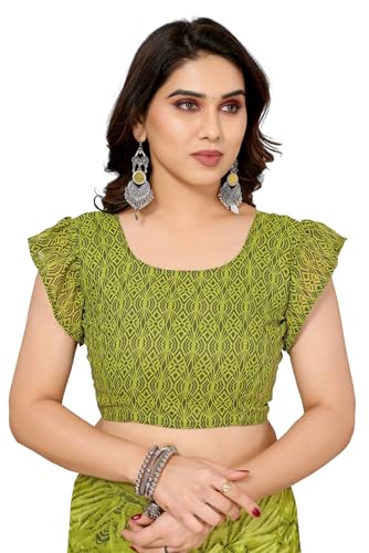 KASHVI SAREES Women's Printed Georgette