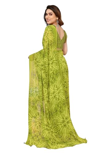 KASHVI SAREES Women's Printed Georgette