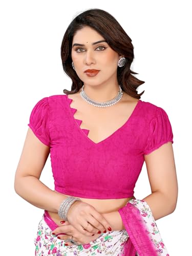 KASHVI SAREES Women's Printed Georgette