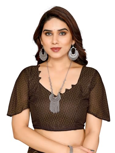 KASHVI SAREES Women's Printed Georgette