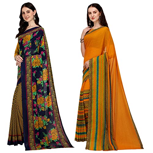 Sarees Printed Georgette Saree
