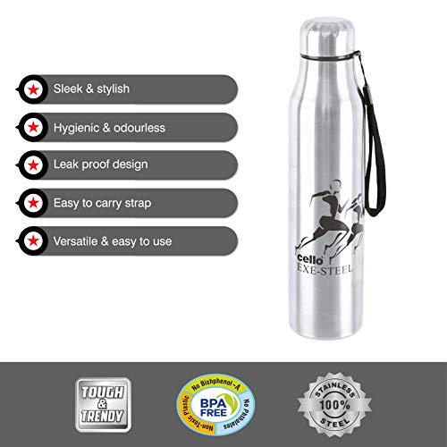 Cello Goldie Stainless Steel Water