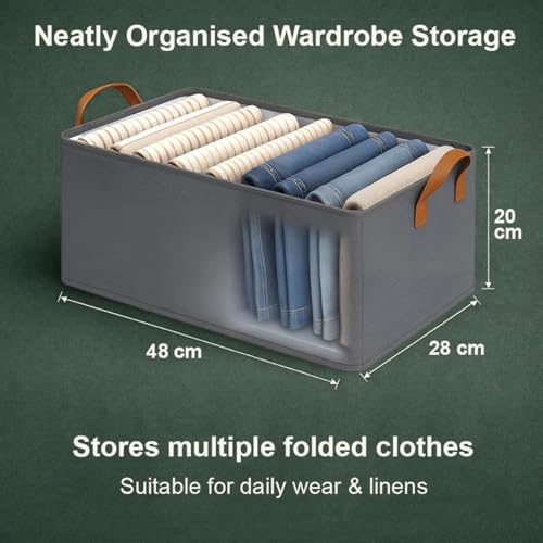 DALUCI 4 Pcs Wardrobe Organizer