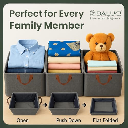 DALUCI 4 Pcs Wardrobe Organizer