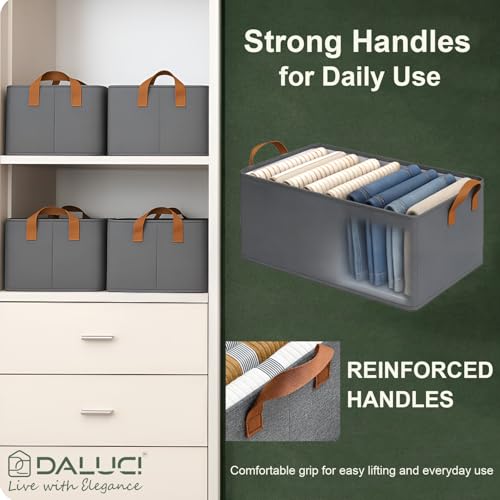 DALUCI 4 Pcs Wardrobe Organizer