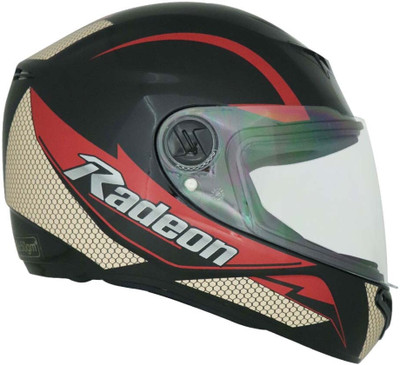 TVS Helmet Radeon FF FX20 Red Large Motorbike Helmet(Red) - Image 2