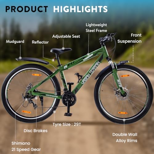 Urban Terrain UT6000S29 Steel Cycle/Bicycle