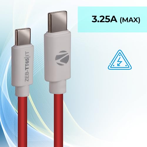 ZEBRONICS Tt65 Type C