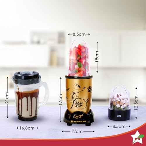 Wonderchef Nutri-blend 500W Mixer Grinder