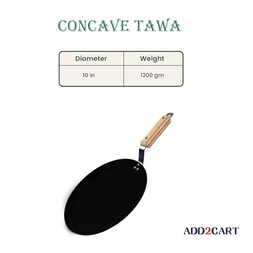 Add2Cart 25.4 cm Wooden Handle