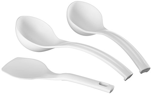 Signoraware Plastic Square Dinner Set, White, 31-Pieces - Image 7