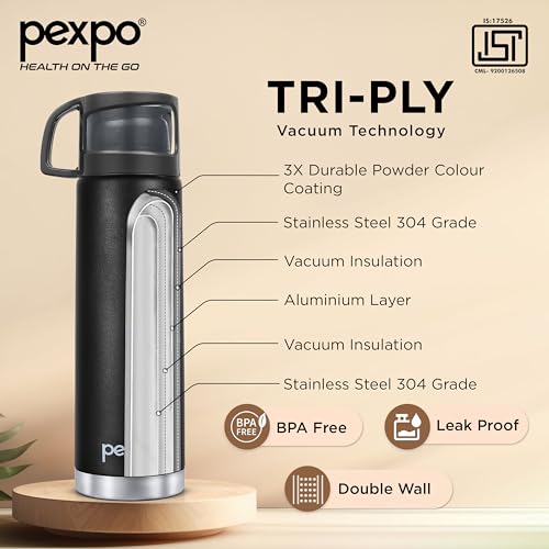 Pexpo Stainless Steel Water Bottle