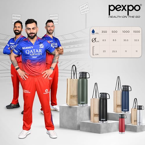 Pexpo Stainless Steel Water Bottle