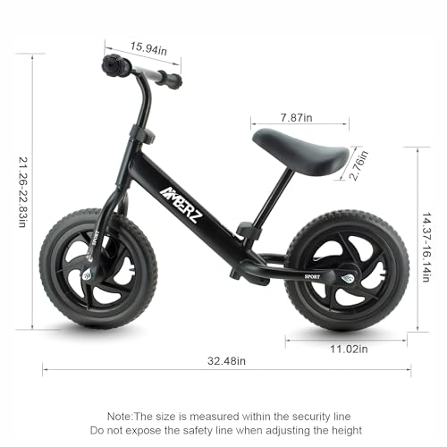 First-Step Balance Bike, No-Pedal Training