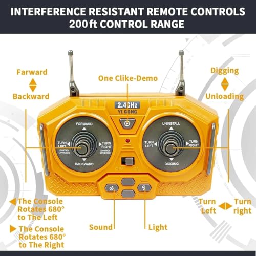 JETRA Remote Control Excavator RC