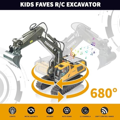 JETRA Remote Control Excavator RC